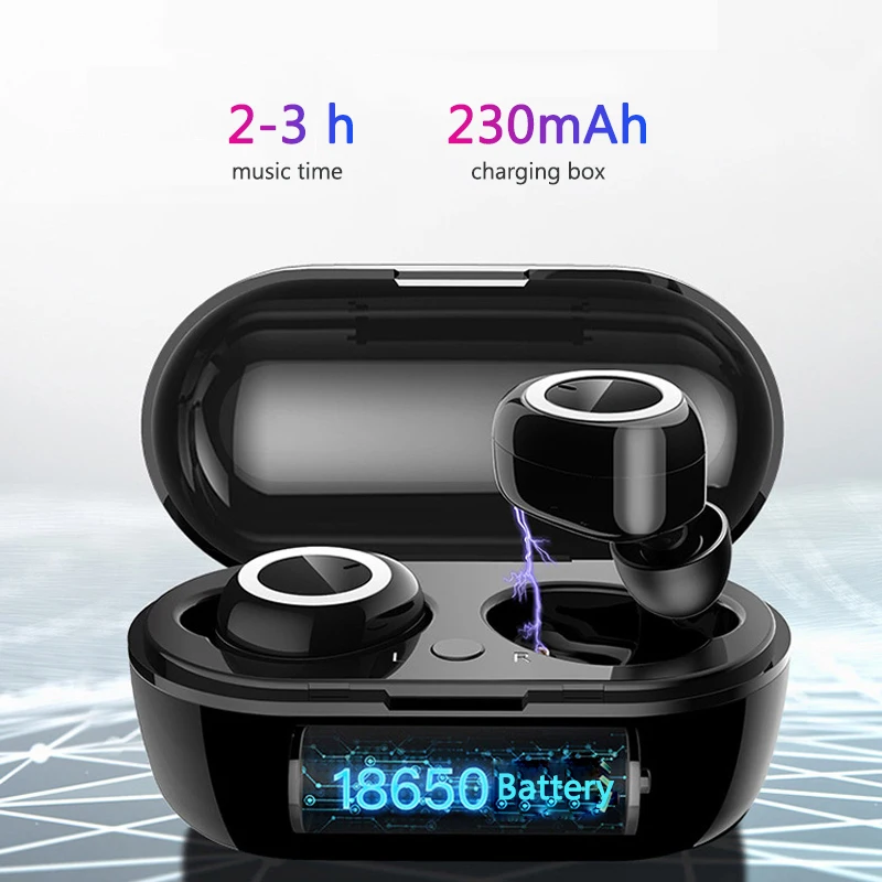 TWS беспроводные Bluetooth-наушники водонепроницаемые спортивные наушники 5 0 с
