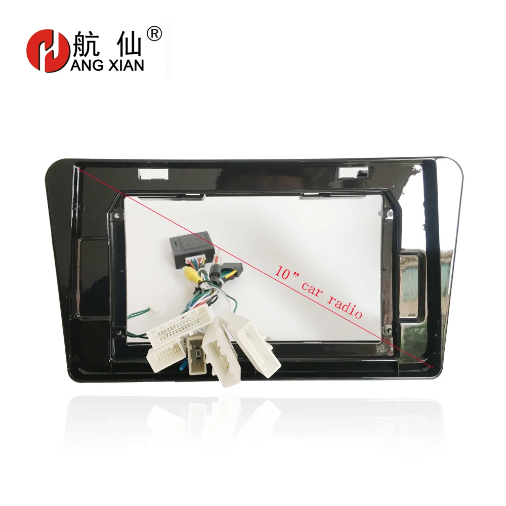 HANGXIAN 2 Din Автомобильная Радио фасции рамка для Nissan Kicks автомобильный DVD gps navi Панель приборная панель комплект установка рамка отделка рамка
