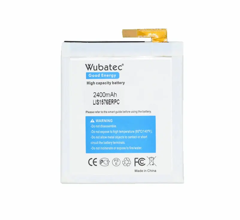 Сменный аккумулятор Wubatec 1x2400 мАч LIS1576ERPC для Sony Xperia M4 Aqua E2306 E2303 E2353 E2312 E2333 E2363