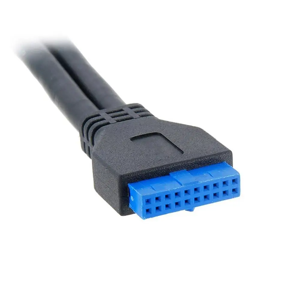 20P USB 3 0 женское винтовое крепление к материнской плате 20-контактный разъем кабеля