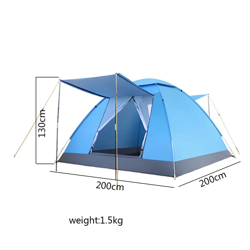 Автоматическая мгновенная складная палатка семейная портативная Пляжная для