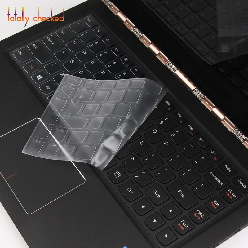 Чехол для клавиатуры Lenovo Yoga 2 Pro 13 S300 S310 S400 S400T S405 S410 S415 ультрапрозрачный защитный