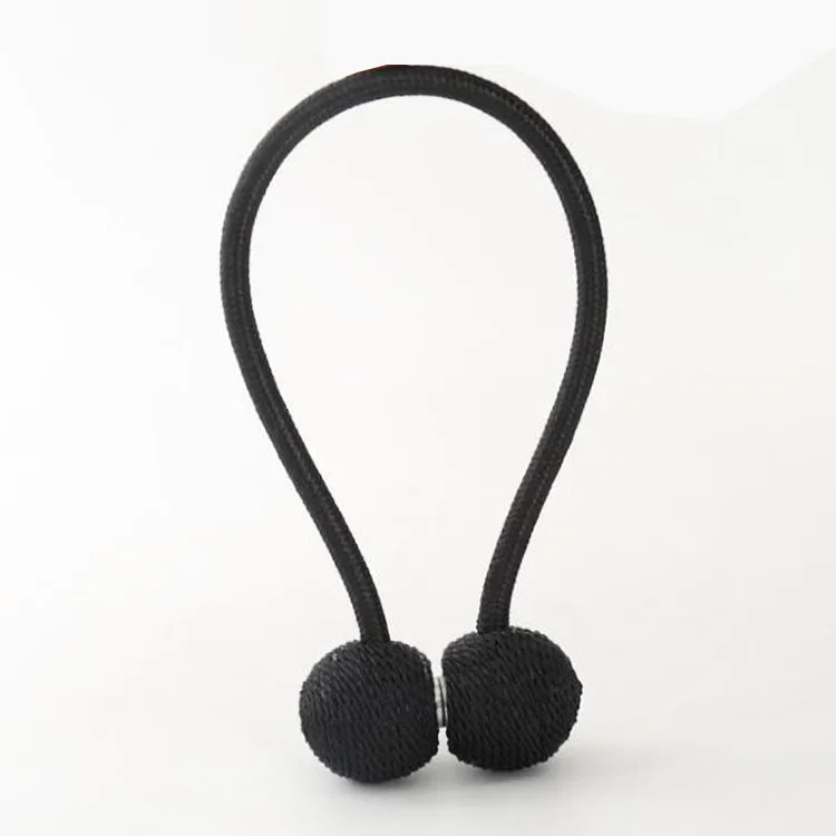 black Аксессуары для украшения штор Holdback европейские аксессуары украшения для Шторы Tieback занавес крючок подвесные украшения Tieback - Цвет: black