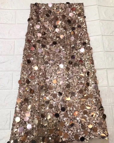 New Design Nigerian French Lace Fabrics 2019 African Fabric High Quality Sequins For Dress | Дом и сад