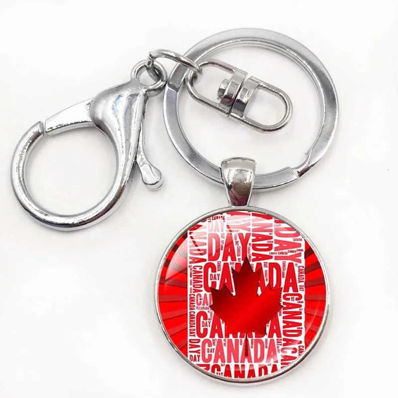 Брелок с логотипом в виде канадского флага | Украшения и аксессуары