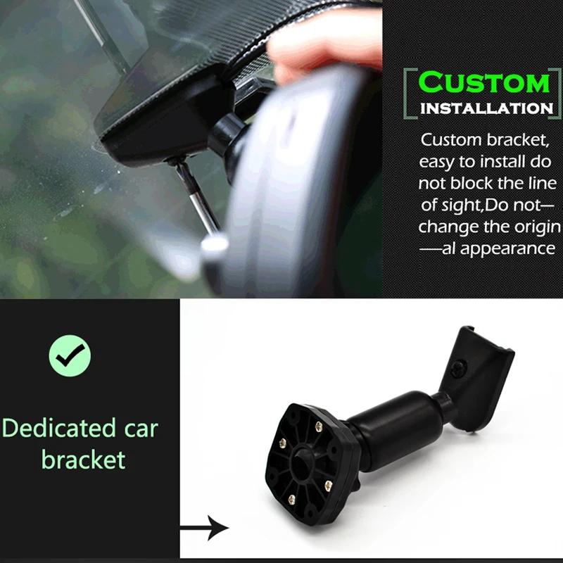 AWESAFE 10 ''ips Автомобильный видеорегистратор Камера FHD 1080P двойной объектив Dashcam 2