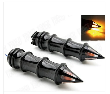 Поворотники 1 &quot25 мм рукоятка для Honda Yamaha Suzuki Kawasaki Street BMW KTM Aprilia Ducati мотоцикл
