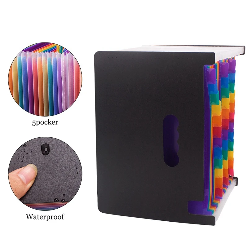 Папка гармошка для документов формата А4 37 отделений|Папка файлов| |