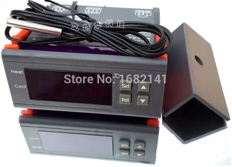 AT8030 10A 16A 30A AC 220V 110V DC 12V 24V Точность Термостат Регулятор контроллер температуры для