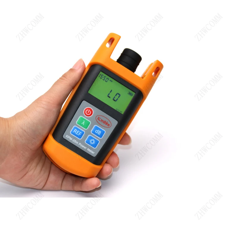 Портативный волоконно-оптический тестовый инструмент ZHWCOMM KPM-25 Power Meter -70 ~ + 3 дБм FTTH