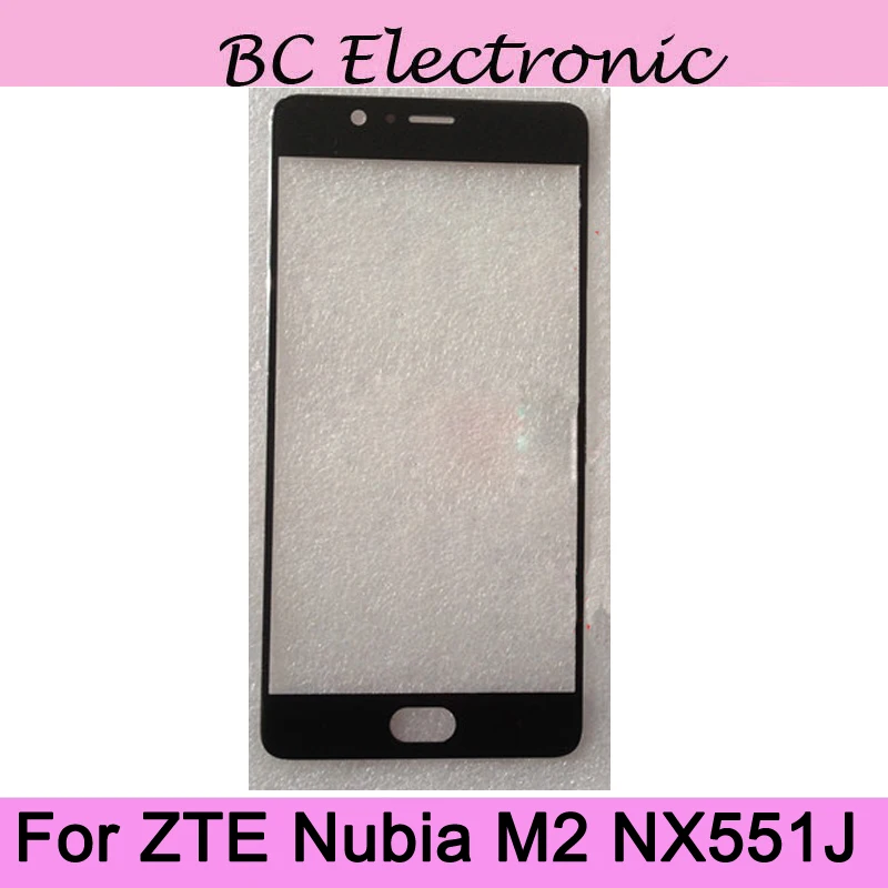 Внешняя стеклянная линза для ZTE Nubia M2 NX551J сенсорный экран внешнее стеклянное