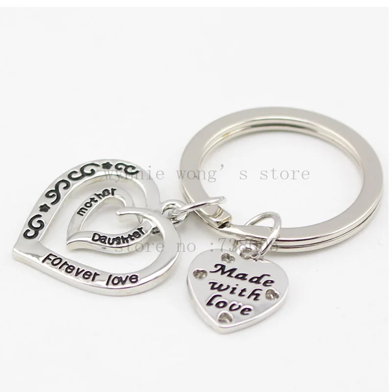 2017 новое поступление ювелирных изделий &quotмать и дочь навсегда любовь&quot сердце