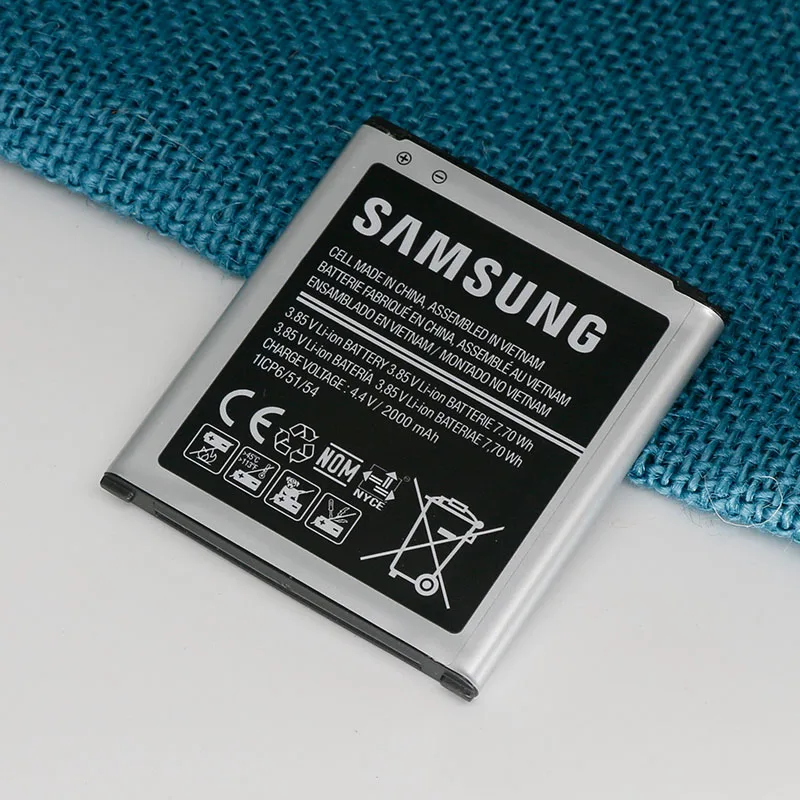Оригинальная батарея Samsung для Galaxy Core Prime G360 G361 G360V G3608 G360H J2 J200 (2017) 2000mAh EB BG360BBE без