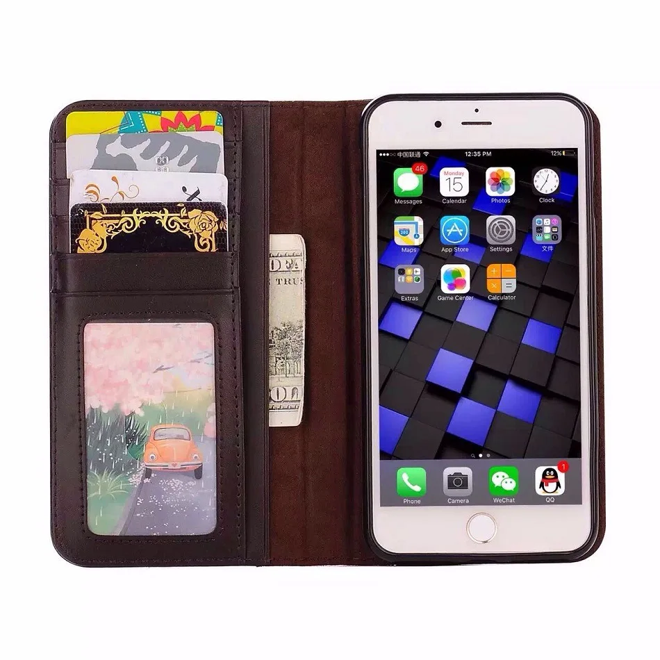 Cosplay винтажная кожаная книга Гарри Поттера бумажник чехол для iPhone X IPHONE 8 Plus
