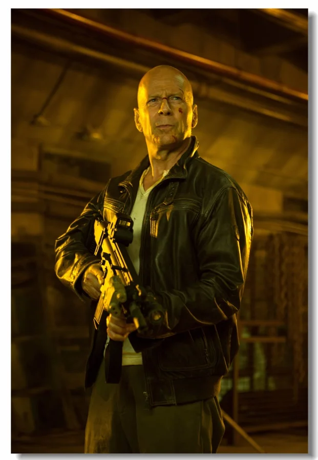 Пользовательские холст настенные картины Die Hard Poster наклейки на стену фотообои