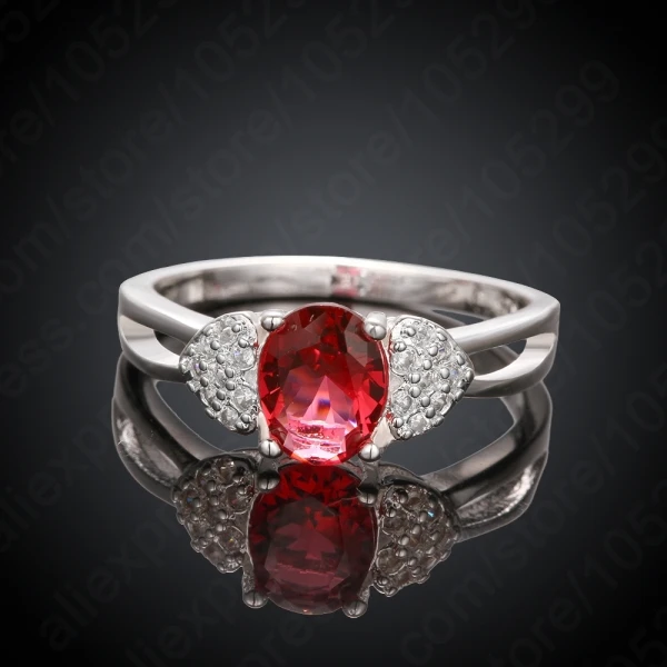 Женское кольцо с кристаллом SWA из серебра и 925 пробы 3 цвета на выбор|fashion jewelry