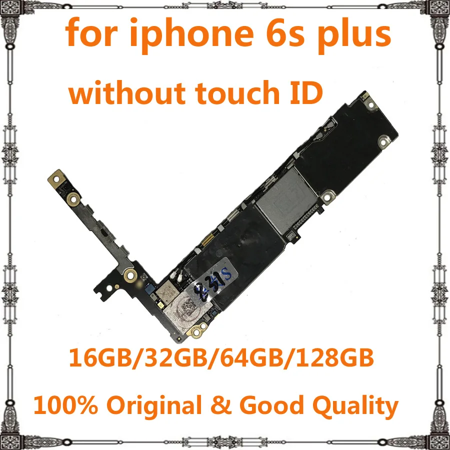 Полные чипы разблокированные 16 ГБ 32 64 Гб 128 для iphone 6s plus 6sp материнская плата без