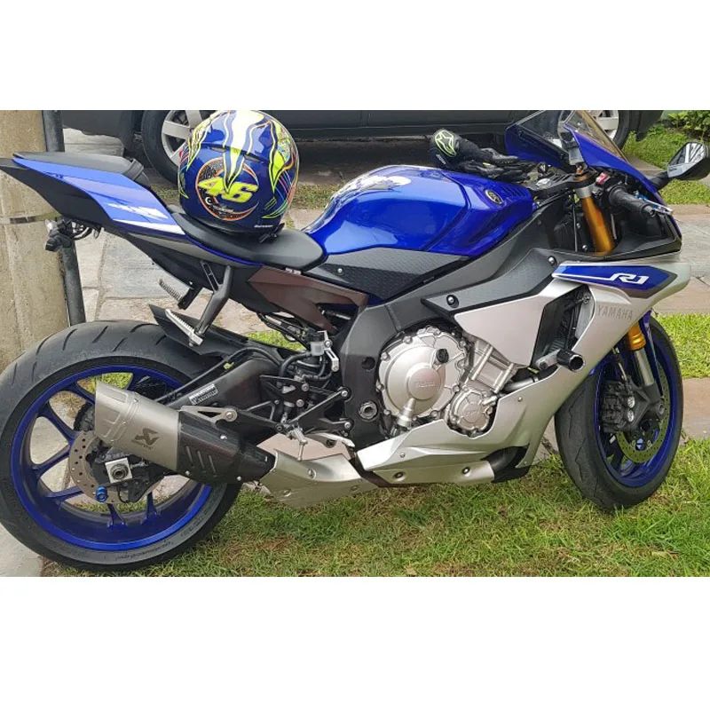 Мотоцикл углеродного волокна слипоны Akrapovic yoshimura глушитель для YAMAHA R6 или другие