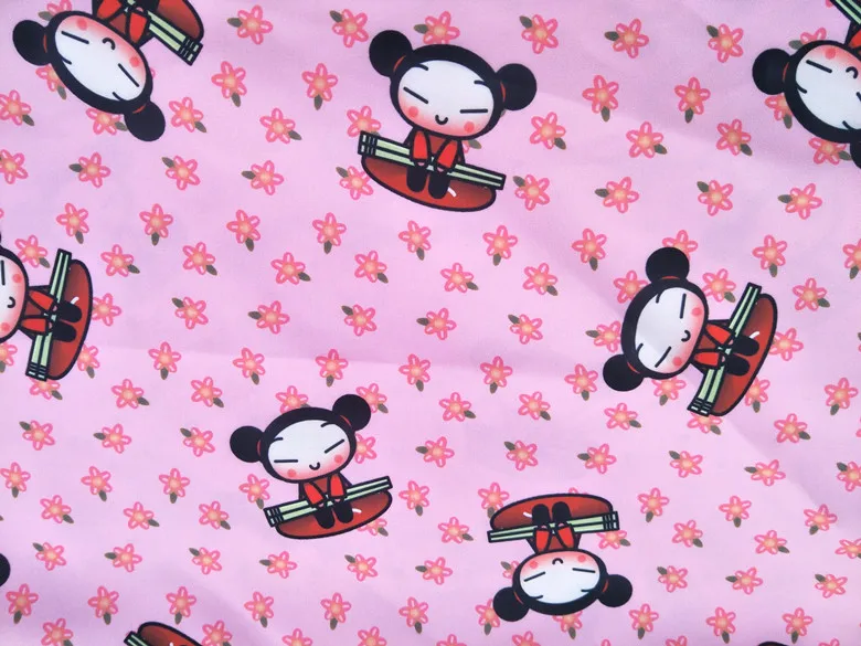 50*148 см классический мультфильм кукла Pucca DIY ручной работы ткань холст для
