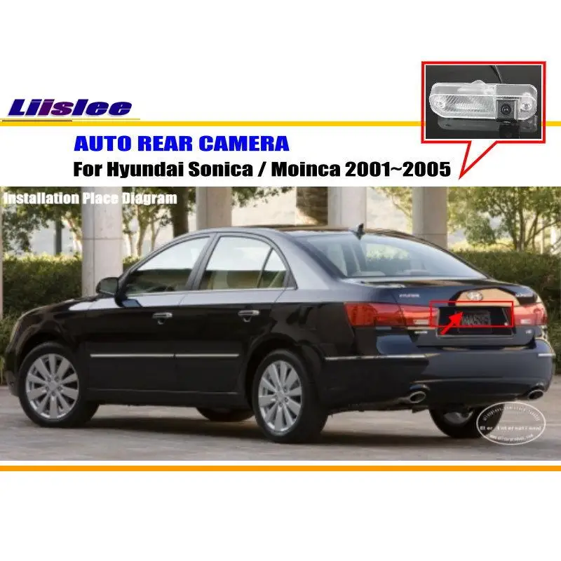 

Автомобильная парковочная камера для Hyundai Sonica Moinca 2001 2002 2003 2004 2005, камера заднего вида