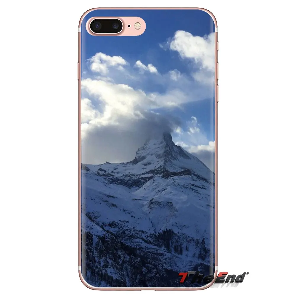 Швейцария Sunset Mountain для iPod Touch Apple iPhone 4 4S 5 5S SE 5C 6 6S 7 8 X XR XS Plus MAX мягкие прозрачные