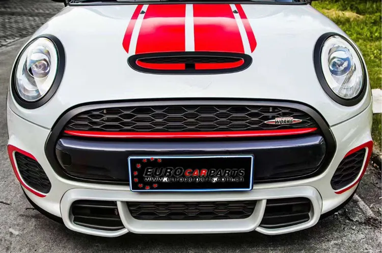 F55 F56 JCW стиль pp материал передний бампер задний бампер и выхлопные наконечники