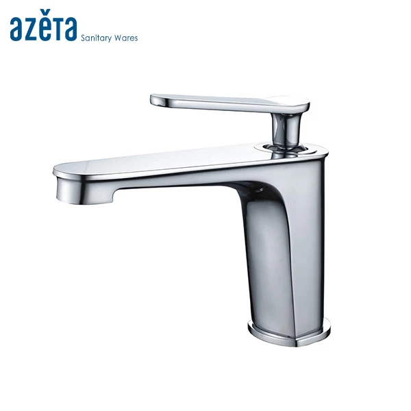 Смесители для умывальника Azeta AT6906 сантехника хромированный латунный современный