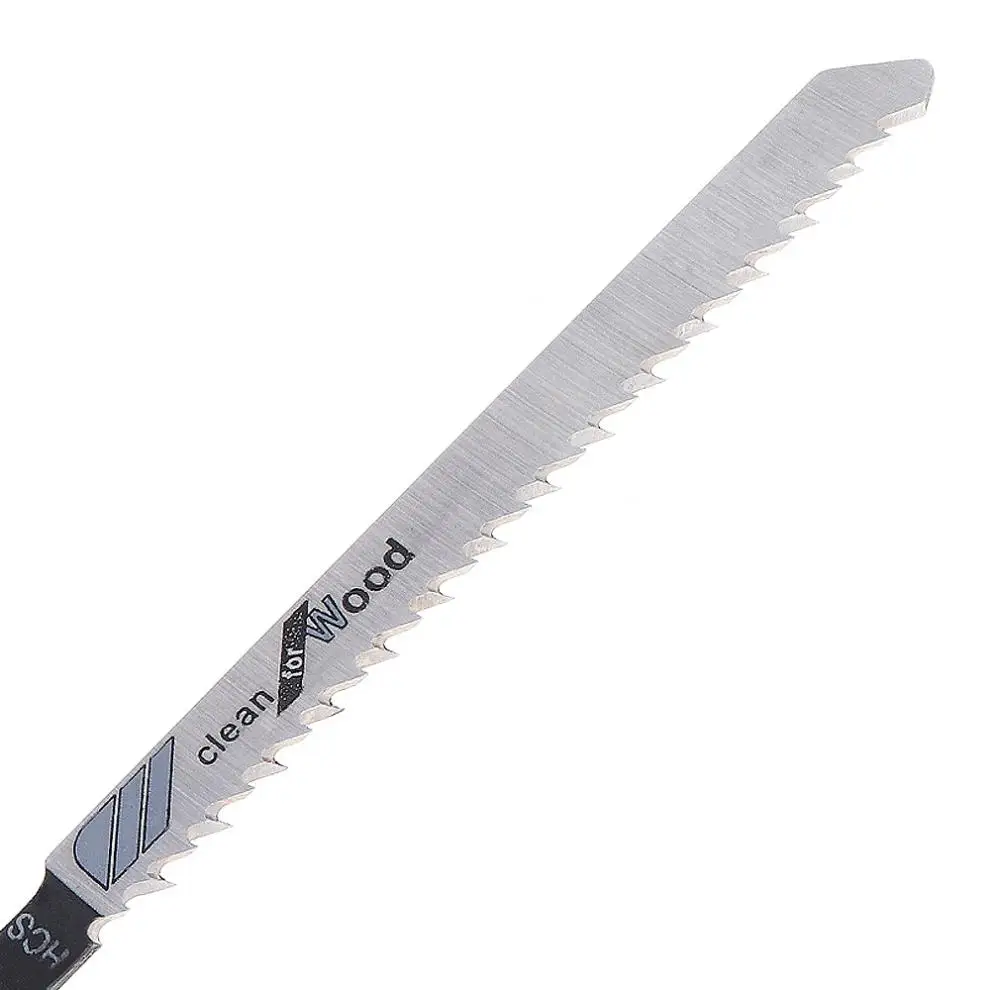 

5pcs/lot T101BR High-carbon Steel Reciprocating Jig Saw Fast-Cutting Saw Blade for Wood / Board / Plastic Cutting