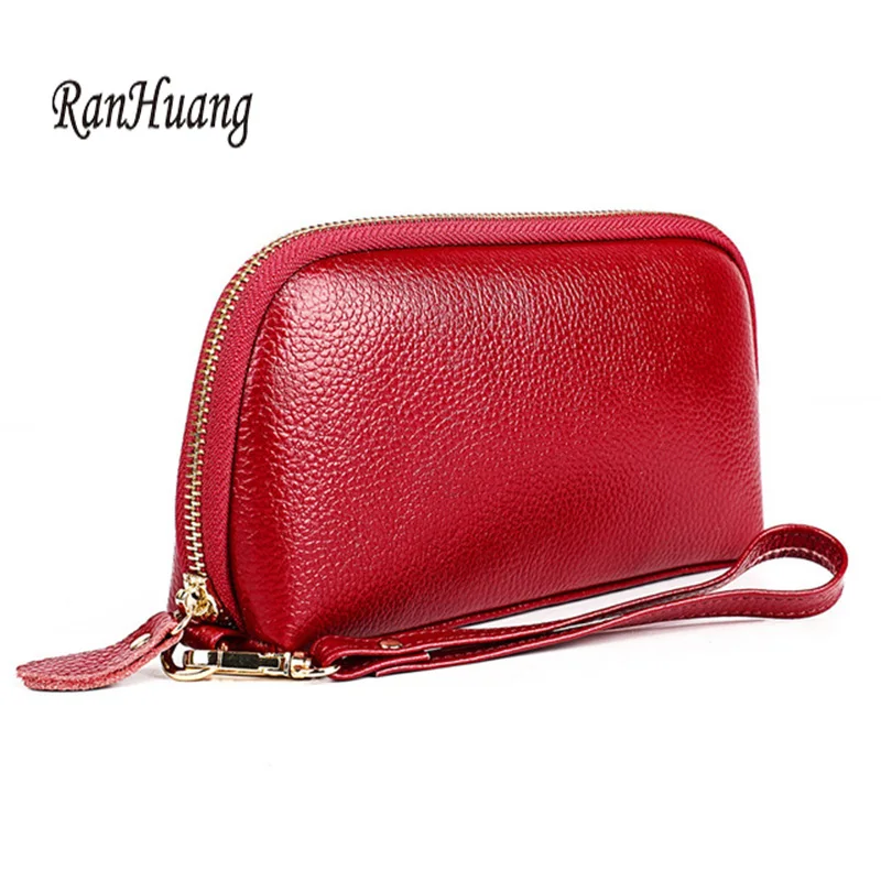 Новинка 2019 женские кошельки RanHuang из натуральной кожи роскошный длинный кошелек