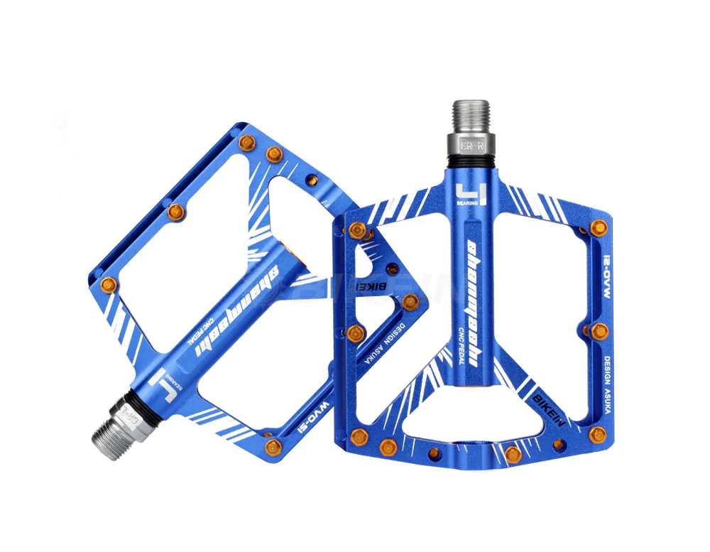 Bikein Ультралайт CNC алюминиевый горный велосипед педали противоскользящие Велоспорт MTB BMX 9/1" 4 герметичные подшипники педаль детали велосипеда 310 г