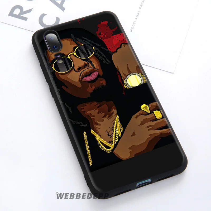 Мягкий чехол WEBBEDEPP Migos Bands для Huawei P30 P20 Pro P10 P9 Lite 2017 P Smart 2019 &amp Nova 3 3i Y9 |