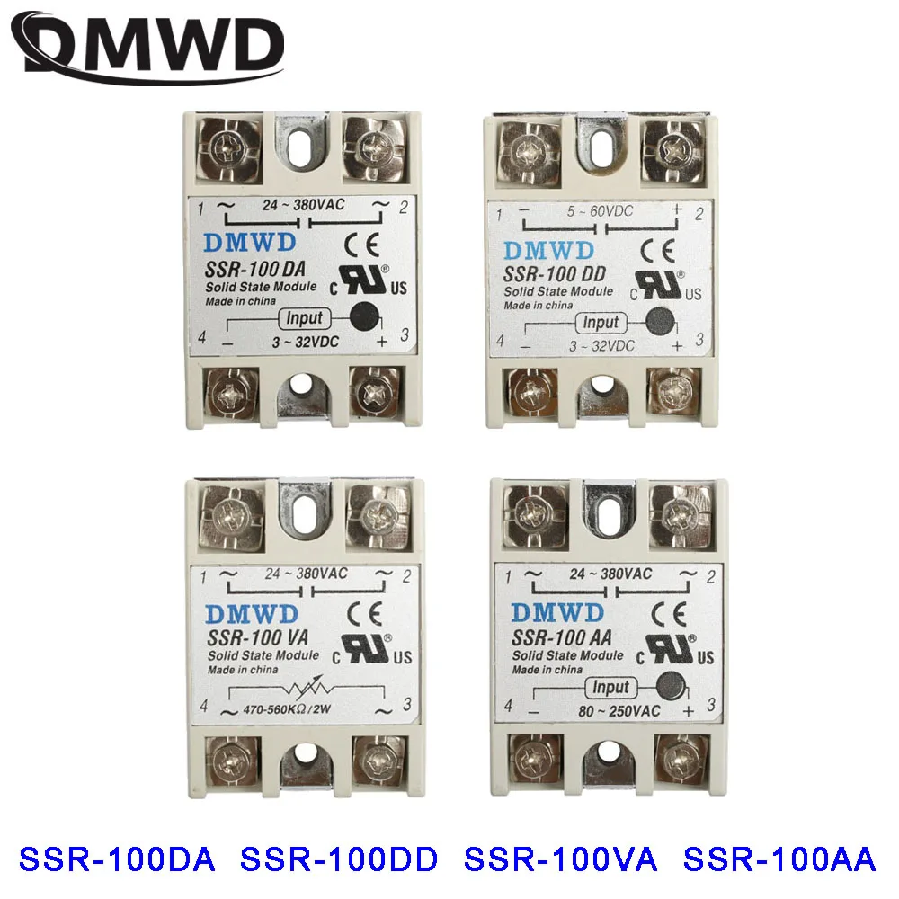 SSR 100 100A DMWD VA DA промышленный твердотельный релейный модуль AA DD|solid state relay|state relayrelay
