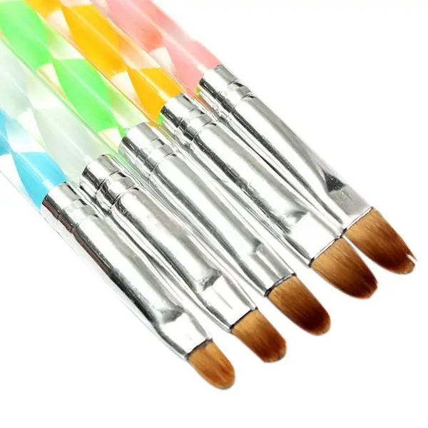 Лучший ногтей Pen Brush УФ-гель Живопись Рисунок Совет лайнер польский Щетки