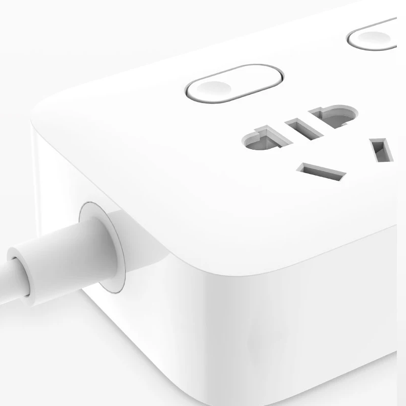 Умная лента питания Xiaomi Mijia 2 шт. 4 розетки гнезда индивидуальное управление 3USB 5 в 1