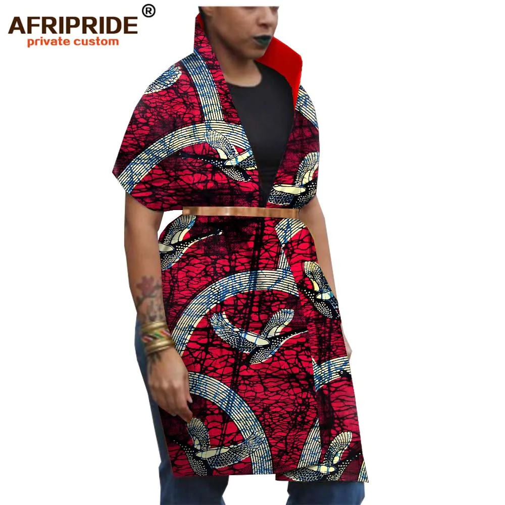 2019 африканские платья Дашики для женщин с косым кимоно Африканское Анкара