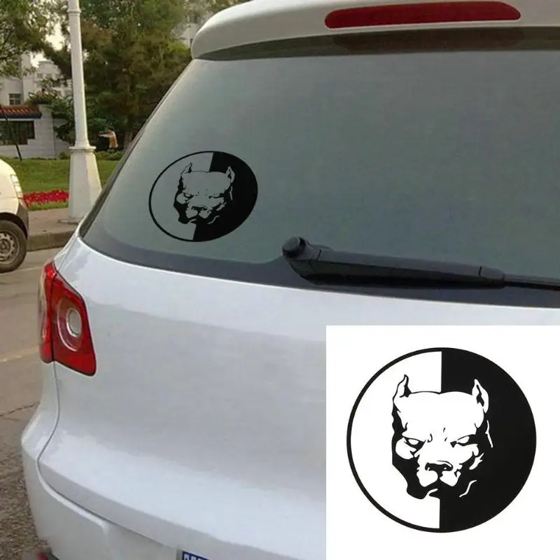 Dog Bulldog Car Sticker Decal Auto Styling For VW Volkswagen Golf 5 6 7 JETTA PASSAT B5 B6 B7 B8 MK4 MK5 MK6 Tiguan Beetle | Автомобили и