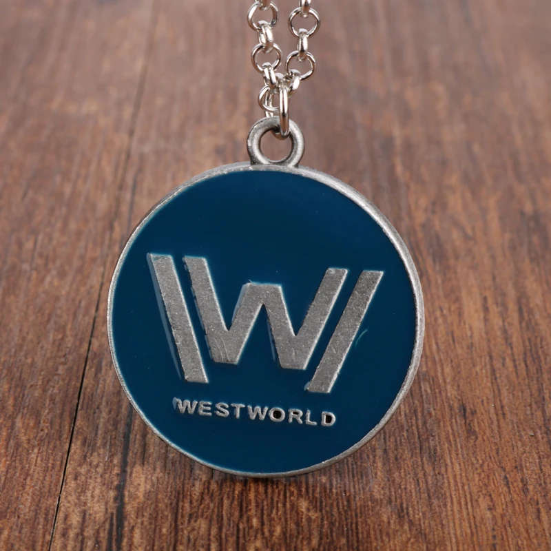 Westworld Ожерелье Горячая ТВ серии ювелирное изделие длинная цепочка на шею для