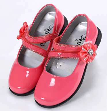 Детская обувь Новая модная для девочек принцесс отдыха с отверстиями от 2 до 11