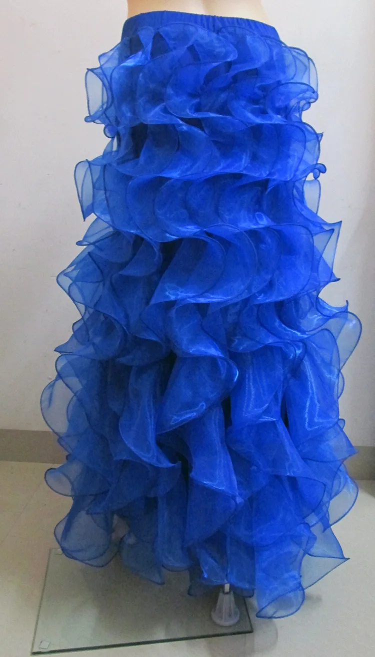 Юбка для танца живота Индийский Болливуд одежда выступлений боковая