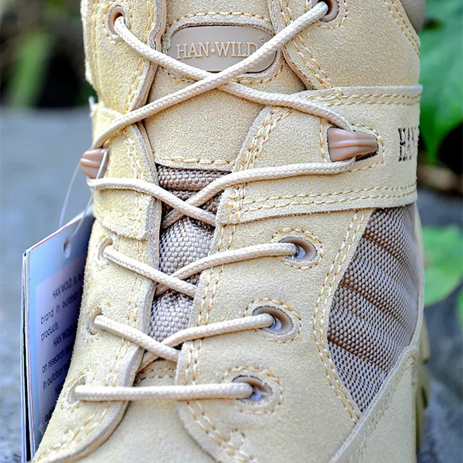 Ботинки мужские на шнуровке уличная одежда удобные круглый носок 4 цвета