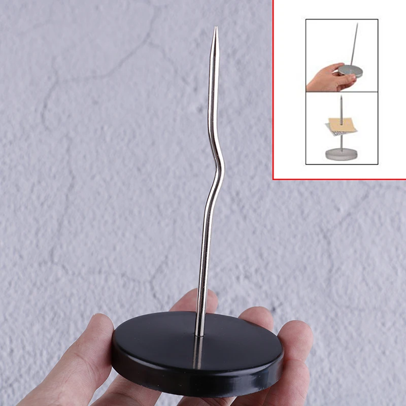 

Memo Holder Spike Stick For Note Paper Bill Receipt Order Office Desk