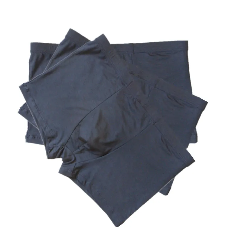 3 pieces dark grey 3 шт./лот трусы мужские боксеры трусики мужские шорты Бамбуковое волокно мужских Твердые шорты плюс Большой размер шаблон классические мужское Боксеры Шорты Хорошая эластичность - Цвет: 3 pieces dark grey