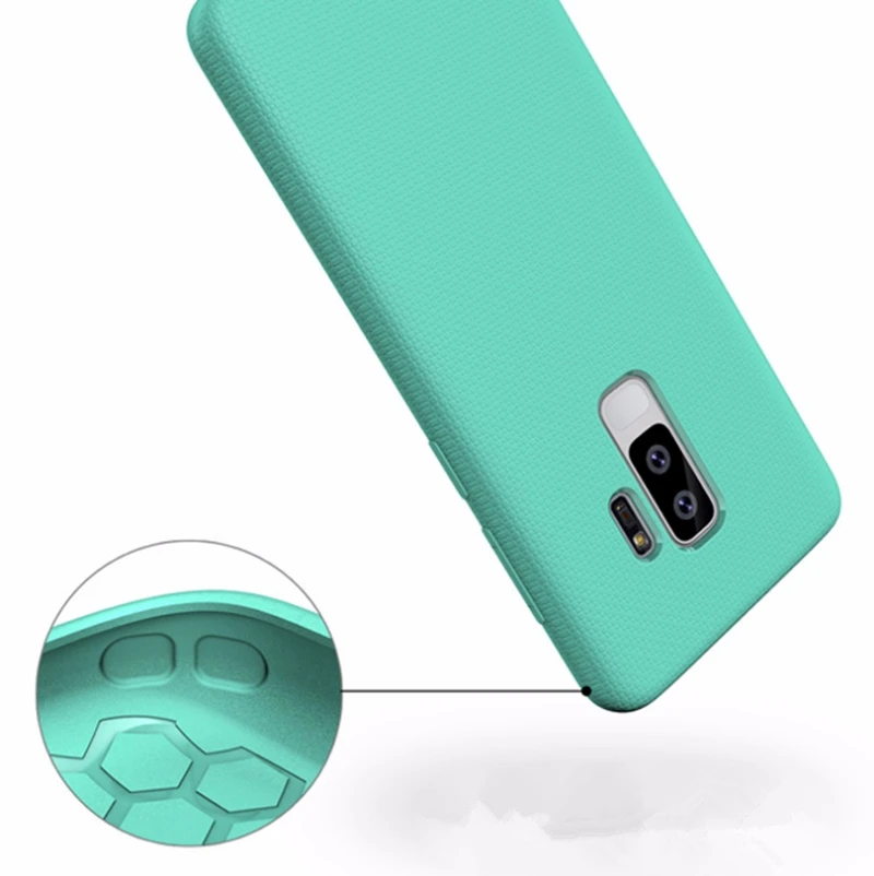 Роскошные мягкие противоскользящие чехлы для телефонов из ТПУ Samsung Galaxy S9