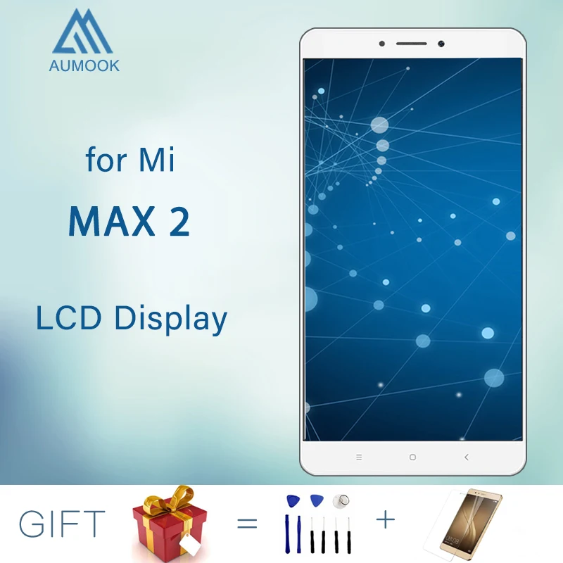 6 44 3 5 дюйма Оригинальный ЖК для Xiaomi Mi Max 2 экран дисплей кодирующий