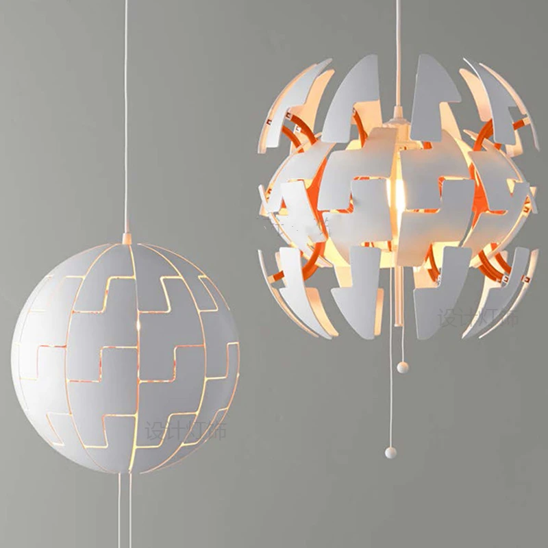 Уникальный мяч Телескопический деформационный шар LED подвесной светильник