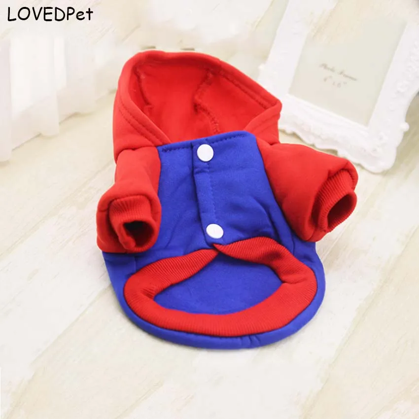 Теплая одежда для той терьера чихуахуа Померанская собака свитер с капюшоном