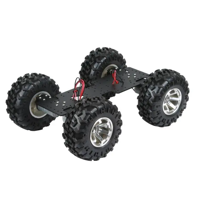 Умный автомобильный корпус 4WD Cross кантри/25 мотор с датчиком холла и колесами