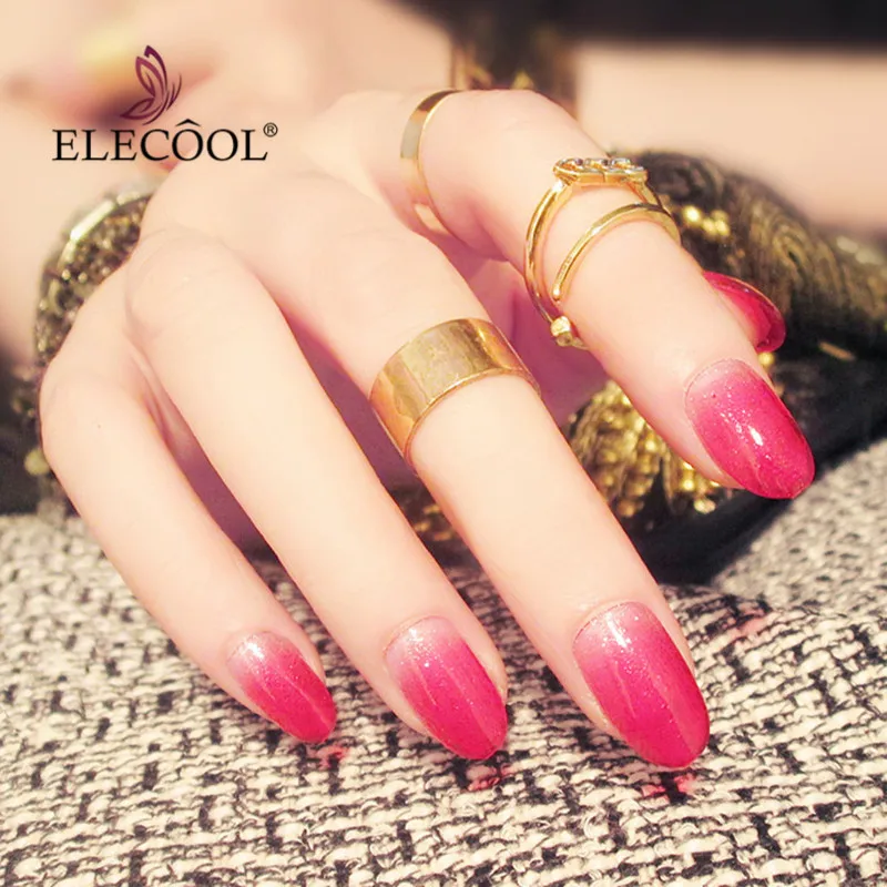 ELECOO 24 шт. очаровательные искусственные для ногтей Дизайн Ложные советы полное