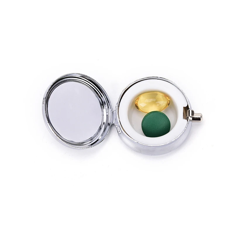 Pill Box Travel Case Splitter Organizer Medicine Cutter Container Dispenser Capsule Holder Organiser Hot Sale | Красота и здоровье