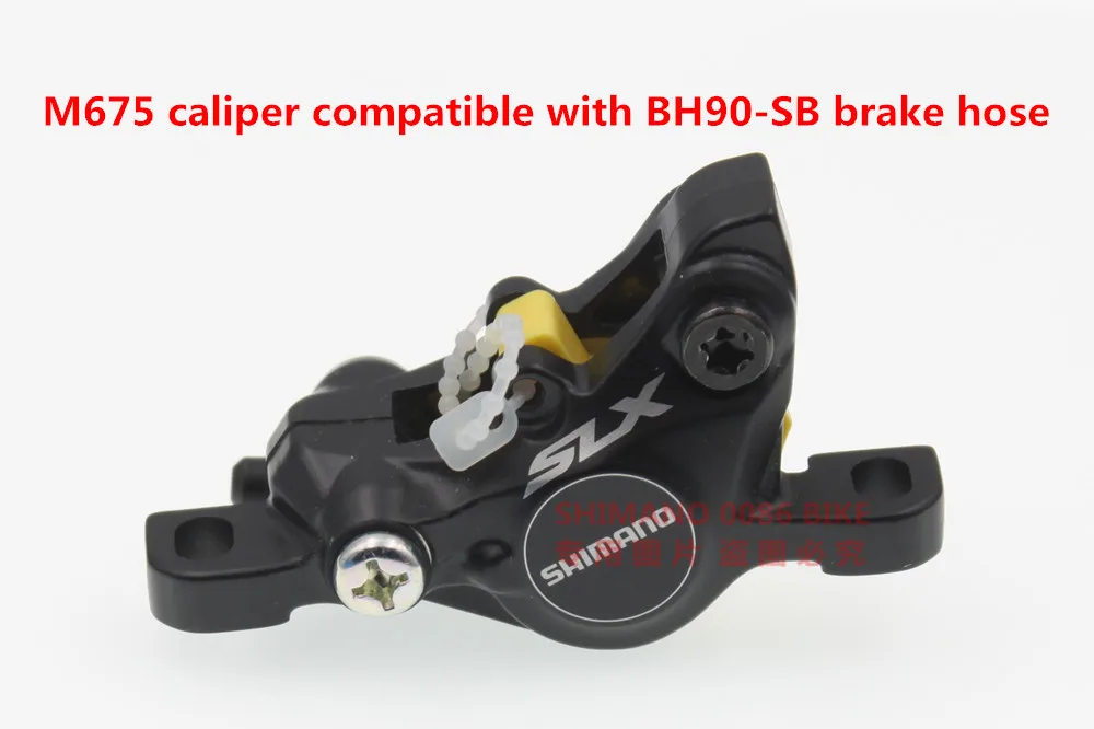 Shimano горный велосипед M675 тормозной суппорт Гидравлический дисковый тормоз SLX BR-M675 суппорт